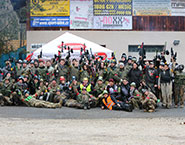 Gruppenbild einer Gruppe bei unseren ersten Events