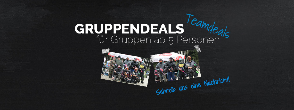 Gruppendeals ab 5 Personen